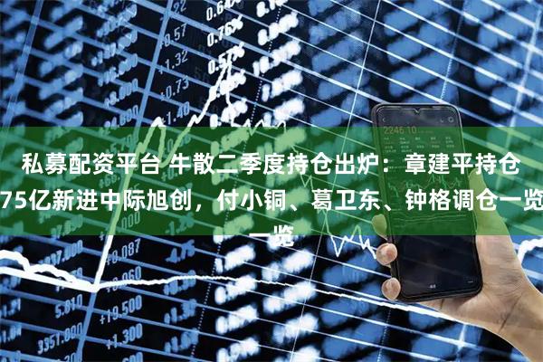私募配资平台 牛散二季度持仓出炉：章建平持仓75亿新进中际旭创，付小铜、葛卫东、钟格调仓一览